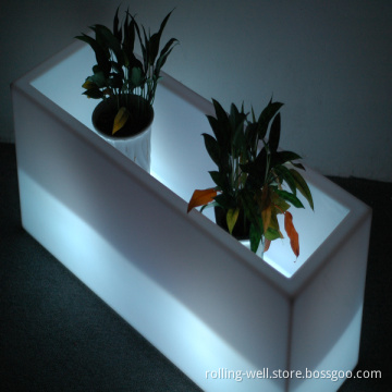 Waterproof LED Flower Planter/LED Lighted Planters/Outdoor LED Flower Pot